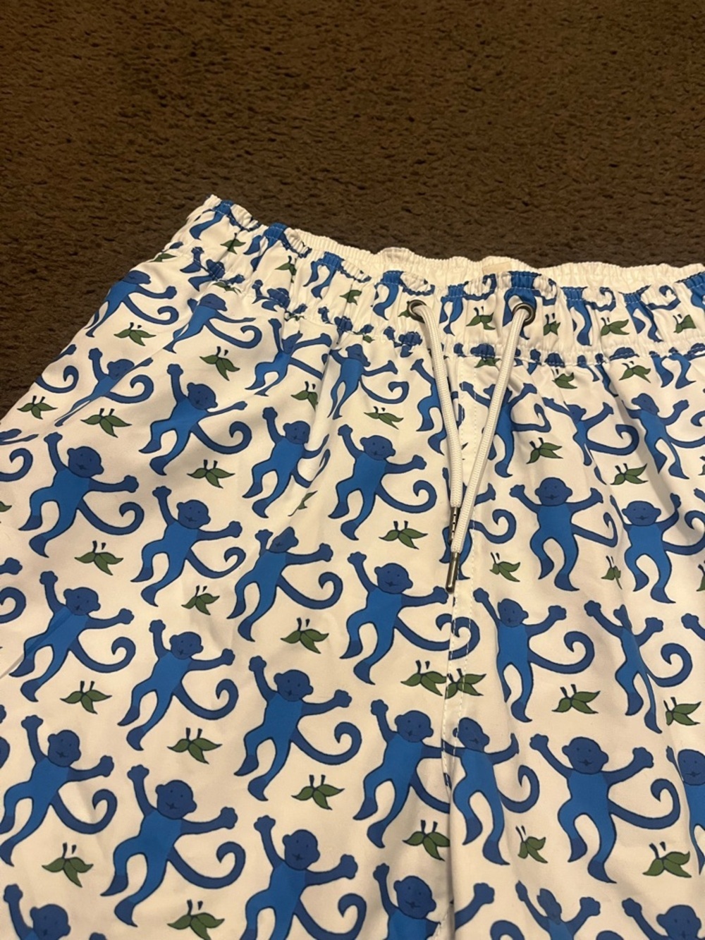 Roller Rabbit Monkey Swim Trunks - Picture 8 of 8